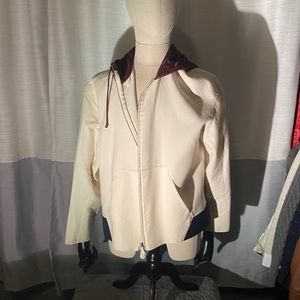 Valentino zip up hoodie size 46